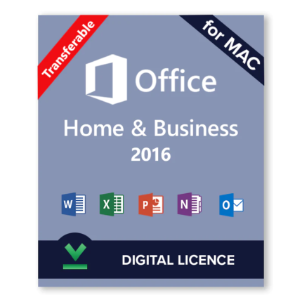 Microsoft Office Home & Business 2016 MAC - Licenza A Vita