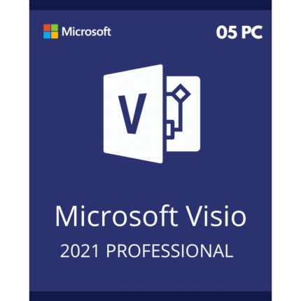 VISIO 2021 PROFESSIONAL ACTIVATION KEY – ( 05 PC) - Licenza A Vita