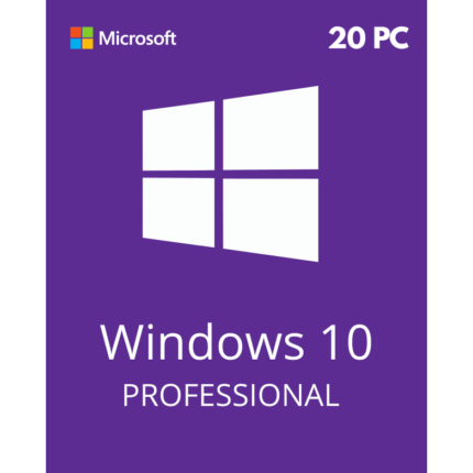 Windows 10 Professional - 20 PC - Licenza A Vita